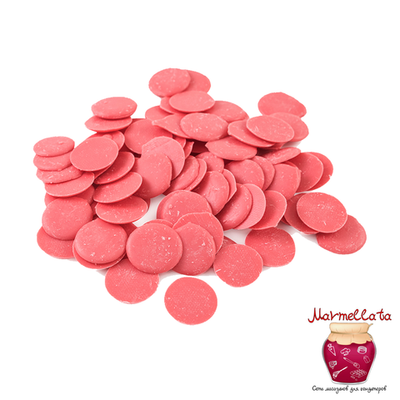 Глазурь кондитерская "Шокомилк" со вкусом Клубника со сливками, 1 кг