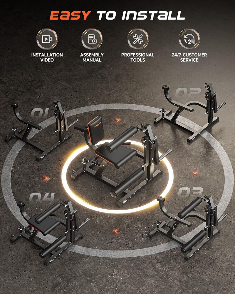 Тренажер для сгибания-разгибания ног DFC D030