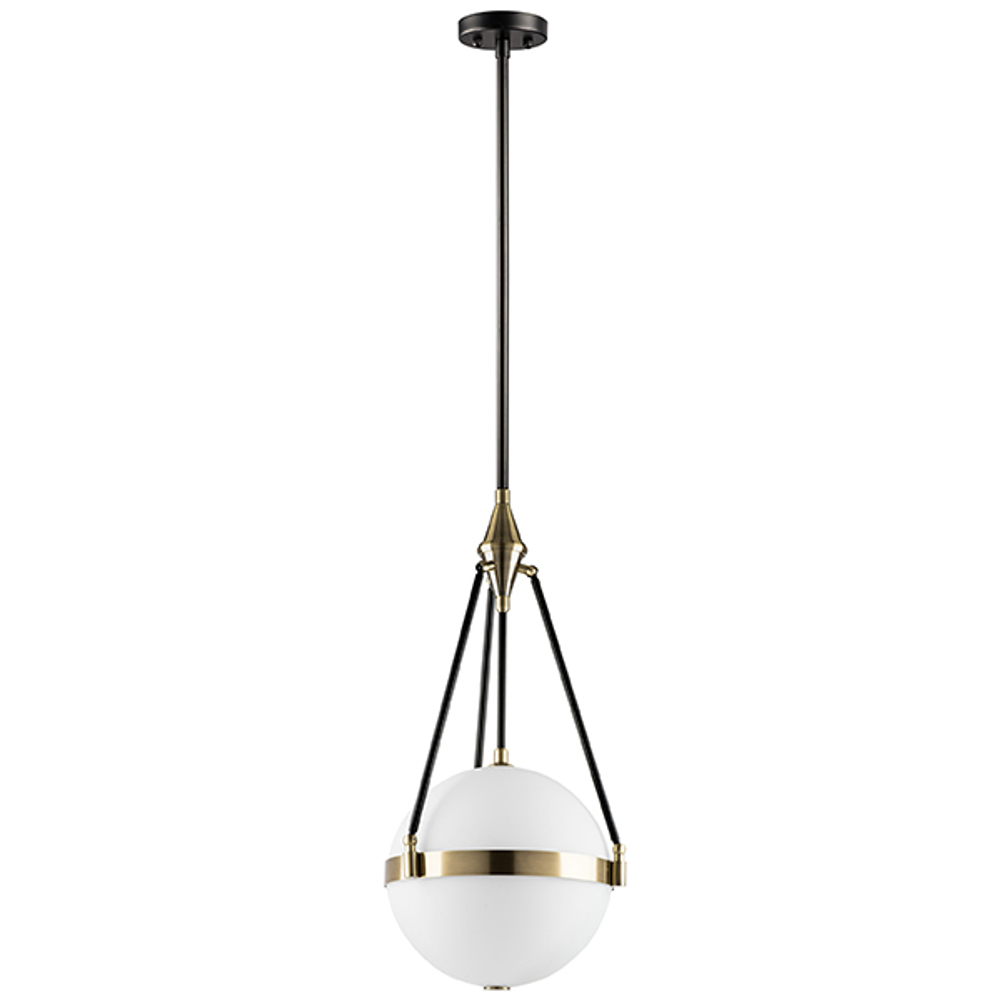 816037 Люстра MODENA 3х40W E27 ЛАТУНЬ/ЧЕРНЫЙ/БЕЛЫЙ