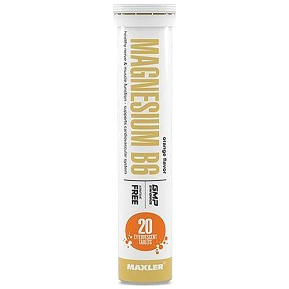 Maxler Magnesium B6 Effervescent (20 шипуч.табл.)