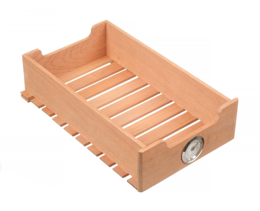 Лоток из кедра с гигрометром для сигарного шкафа Howard Miller Tray-026