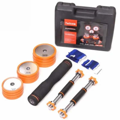 Набор для силовых тренировок 2 в 1 FED-8008, 20 кг