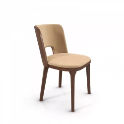 Стул "Lucca-F" с мягкой вставкой в деревянной спинке