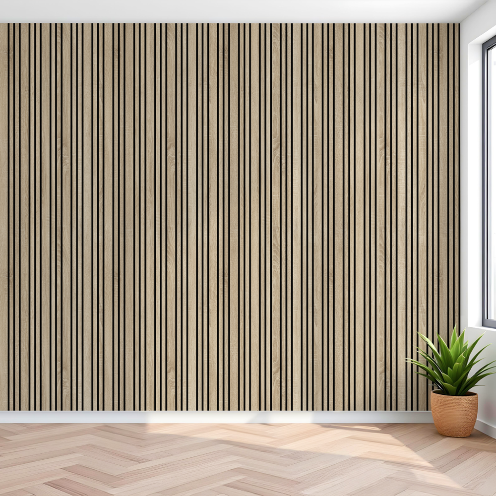 Панель Стеновая Акустическая Stella Comfort Dream Standart Дуб Сонома 2780х600х9 (уп.1шт.)