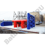 Надувная полоса препятствий "Полоса стена"