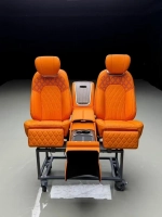 Сиденья капитанские кресла задние для Toyota Land Cruiser 300 LC300 / Lexus LX600 Тойота Лексус кожаные белые кресла сиденье