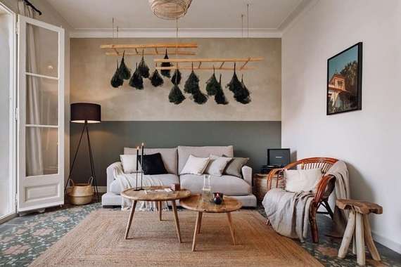 Торшер Uzagi черный