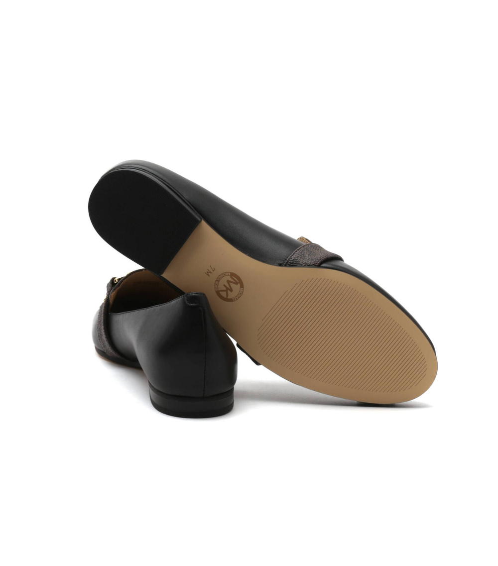 Кожаные мокасины. Michael Kors - коричневый(40F2ROFP1L)