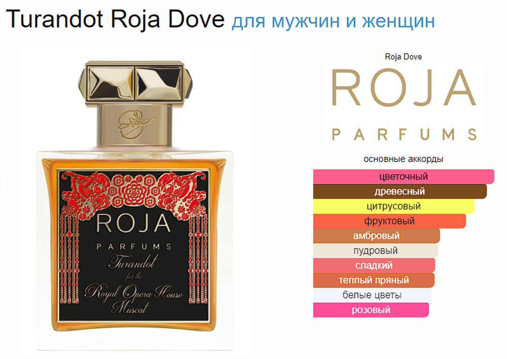 Roja Dove Turandot 100ml (duty free парфюмерия)