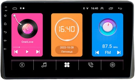 Магнитола для Renault Arkana 2019+, Duster 2020+ - OEM GT10-1095 на Android 10, 2Гб-16Гб