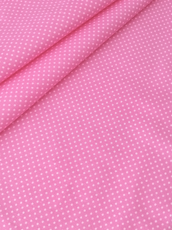 Ткань бязь плательная, рис. "Горох 2 мм", ширина 150 см, арт. 610