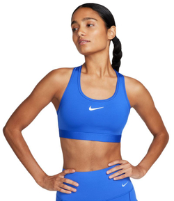 ТОП теннисный Nike Swoosh Medium Support Non-Padded Sports Bra - hyper royal/white