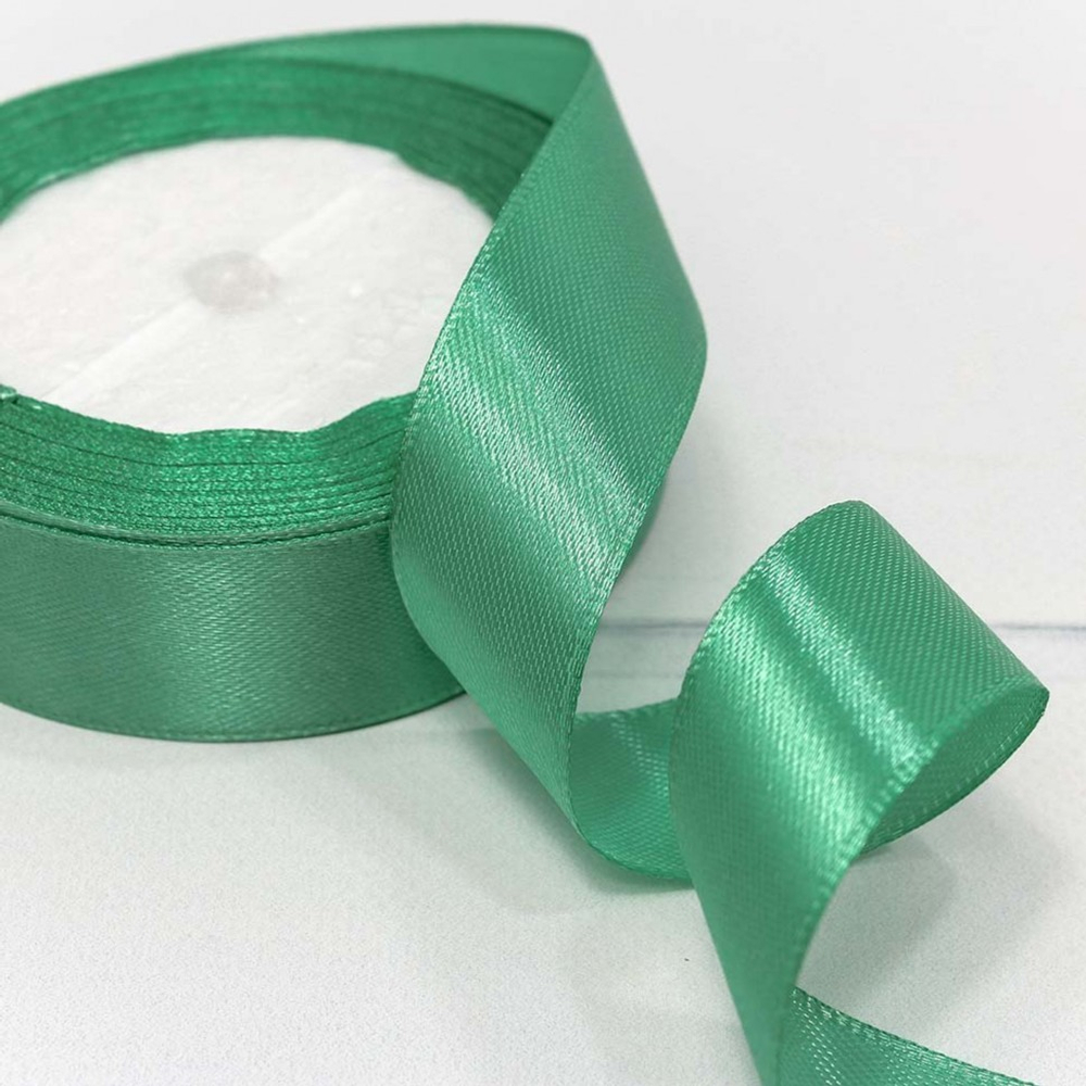 Лента Атласная 2,5см х 28м Сатин (Мятный)