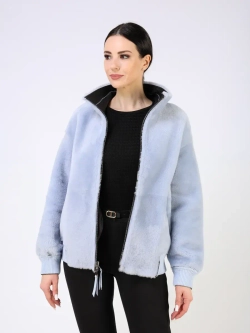 Дубленка зимняя двухсторонняя шуба укороченная