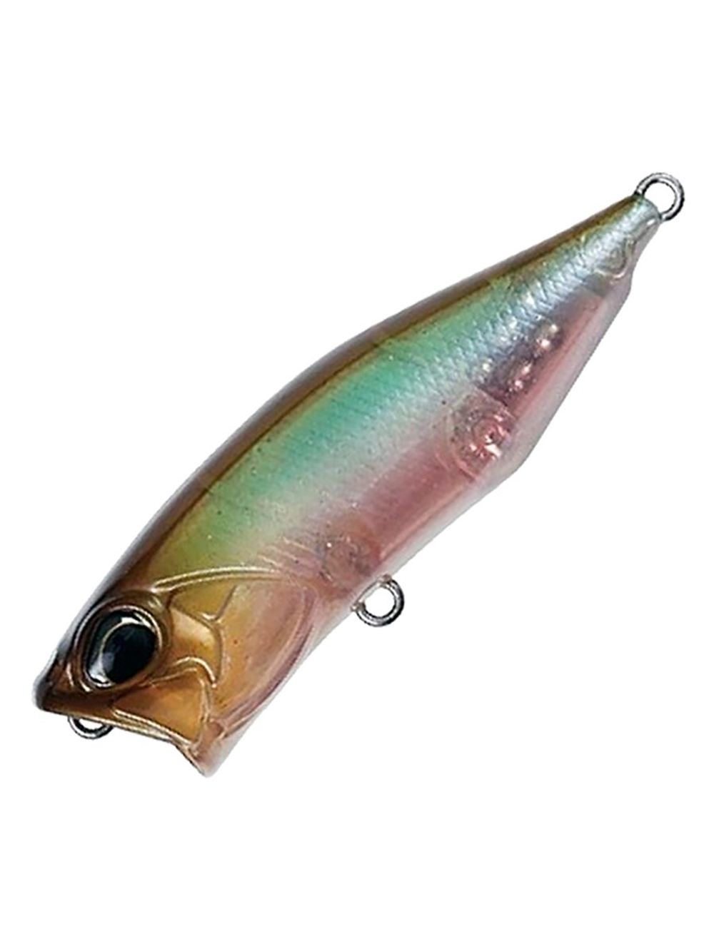 Воблер для рыбалки DUO Realis Popper 64F, ACC3008 Neo Pearl, 64 мм, 9 г, плавающий, поппер