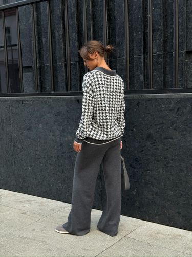 Костюм женский трикотажный темно-серый