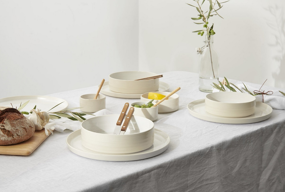 ASA Тарелка re:glaze sparkling white глубиной 19 см