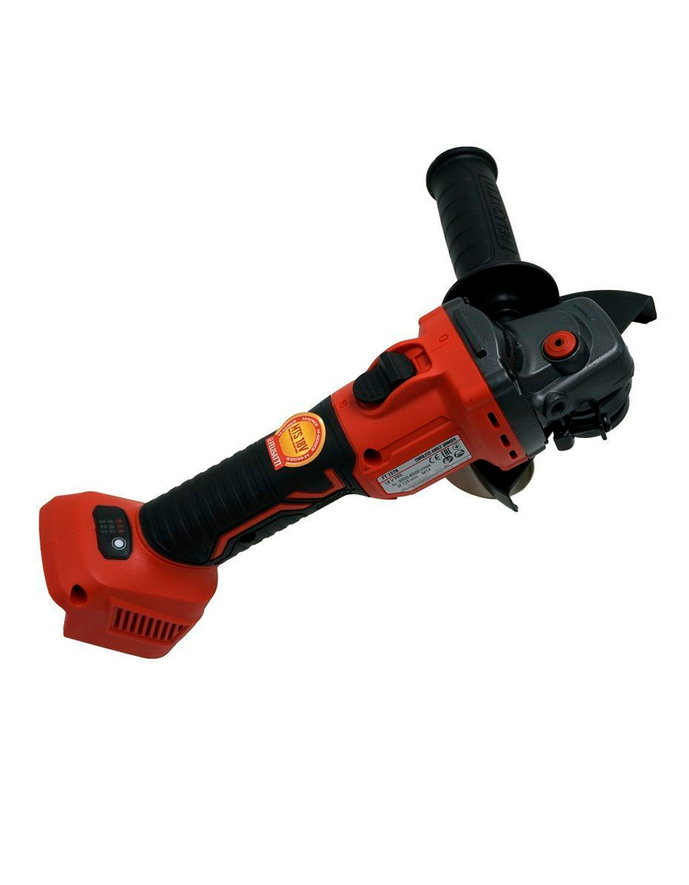 Аккумуляторная угловая шлифовальная машина Felisatti FT1576, 125 мм, 18 В, без АКБ и ЗУ