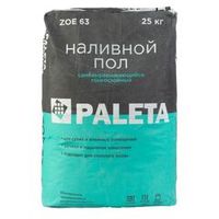 Пол наливной Paleta ZOE 63 финишный 25 кг