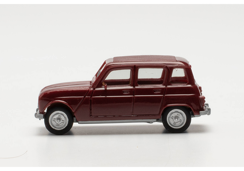 Автомобиль Renault R4, винно-красный