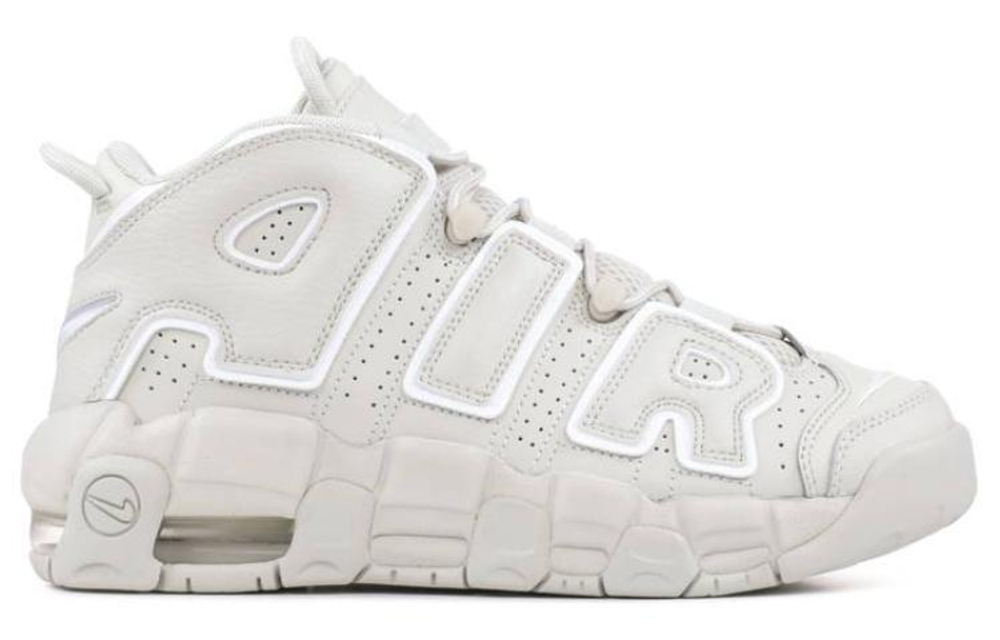 Кроссовки Nike Air More Uptempo Light Bone Air (Женская размерная сетка)