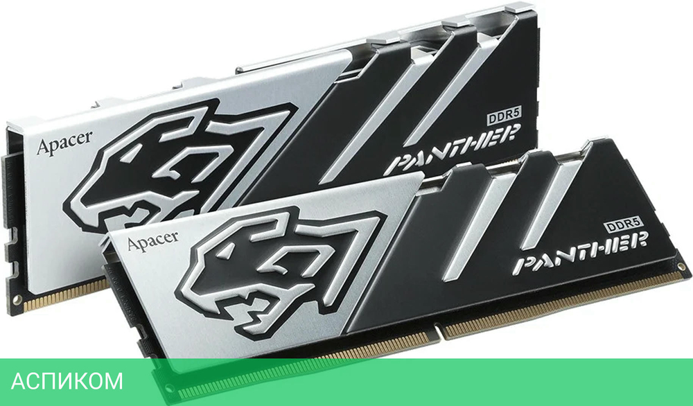 Оперативная память Apacer Panther DDR5 2x32GB (AH5U64G60C6227BAA-2)