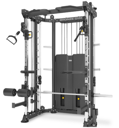 Многофункциональный силовой комплекс со встроенными весовыми стеками профессиональный BRONZE GYM YARD