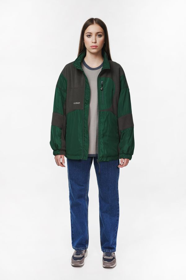 Куртка флисовая Ranger серо-зеленая - фото 4