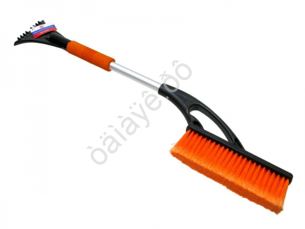 Скребок+щетка  для снега  72см  М5/МТ мягкая ручка  м2072