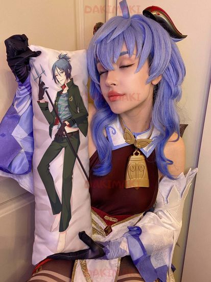 Мини дакимакура Мукуро Рокудо из Репетитор-киллер Реборн! арт. M0747, 60х20 см