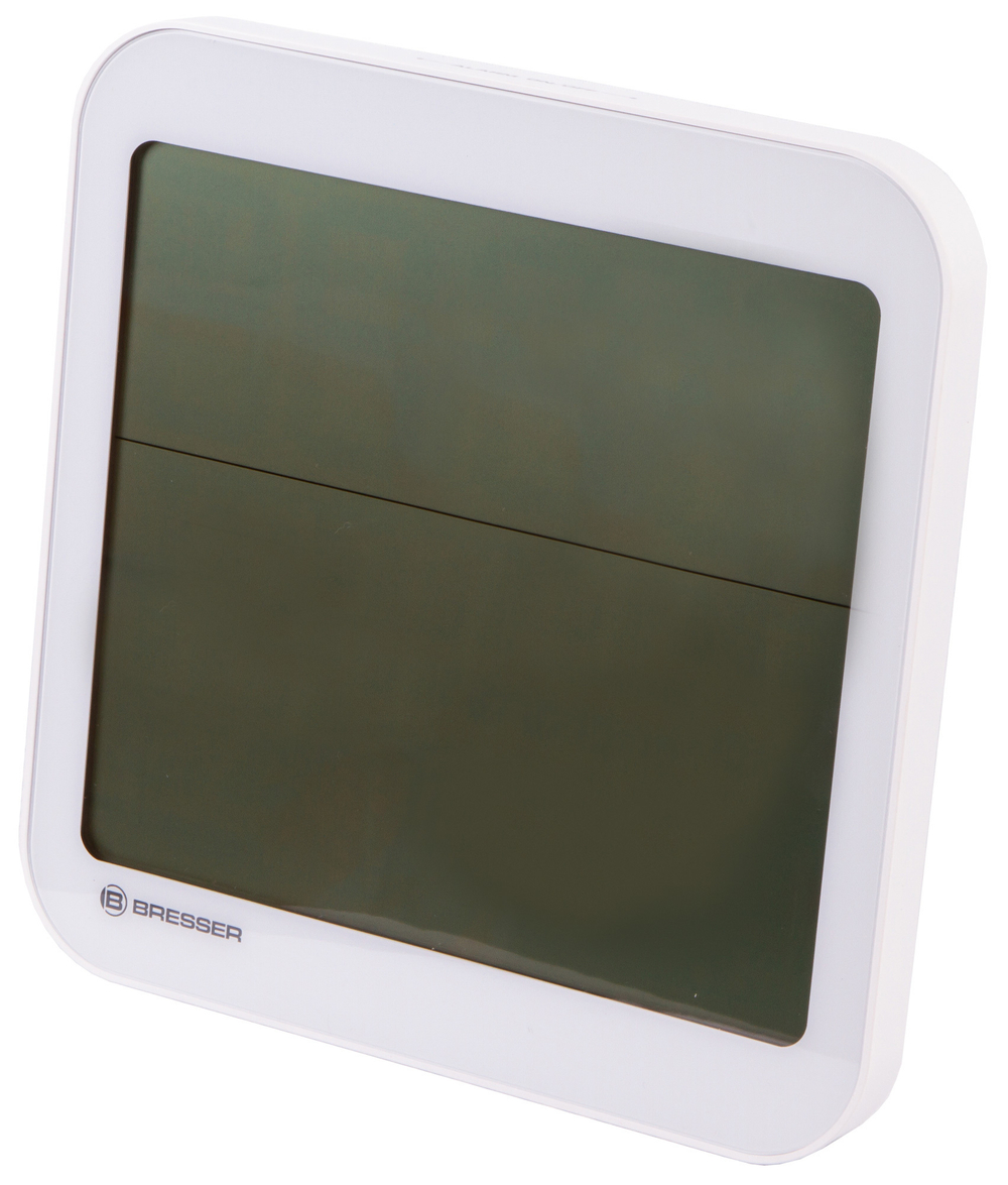 Часы настенные Bresser MyTime Meteotime LCD, белые