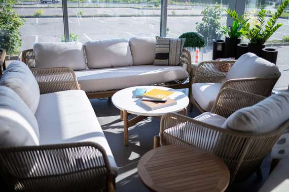 Трехместный уличный диван Talara