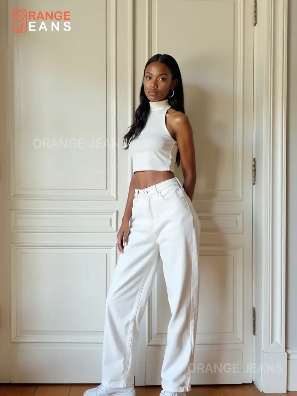 Джинсы багги широкие бойфренды