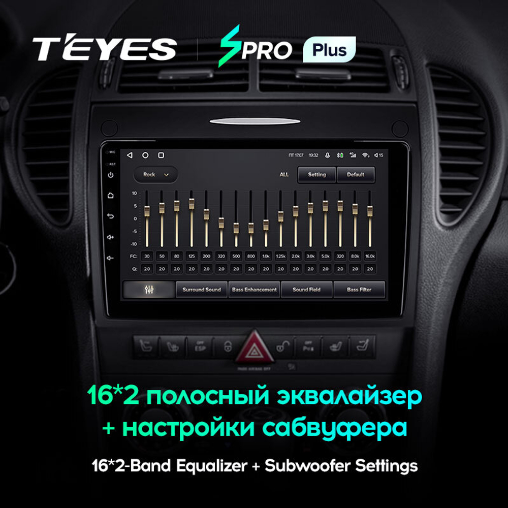 Teyes SPRO Plus 9"для Mercedes-Benz SLK-Class 2004-2011