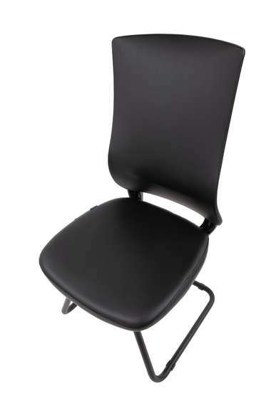 Офисное кресло Chairman 500V Россия экокожа черный БП