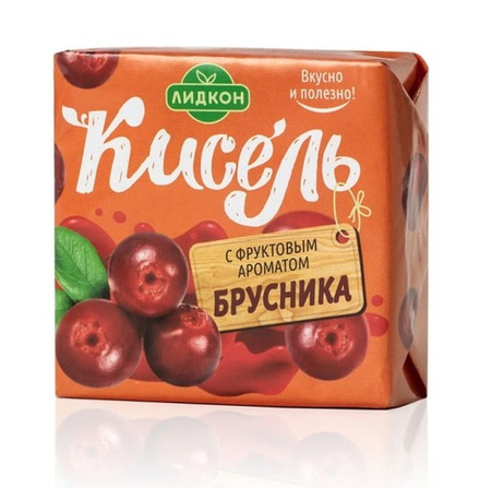 Кисель Брусника 220г. Лидкон