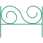 Заборчик садовый «Мелодия» 55*68*340см (5 деталей)