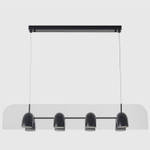 Светильник подвесной Crystal Lux ELEMENT SP48W LED BLACK