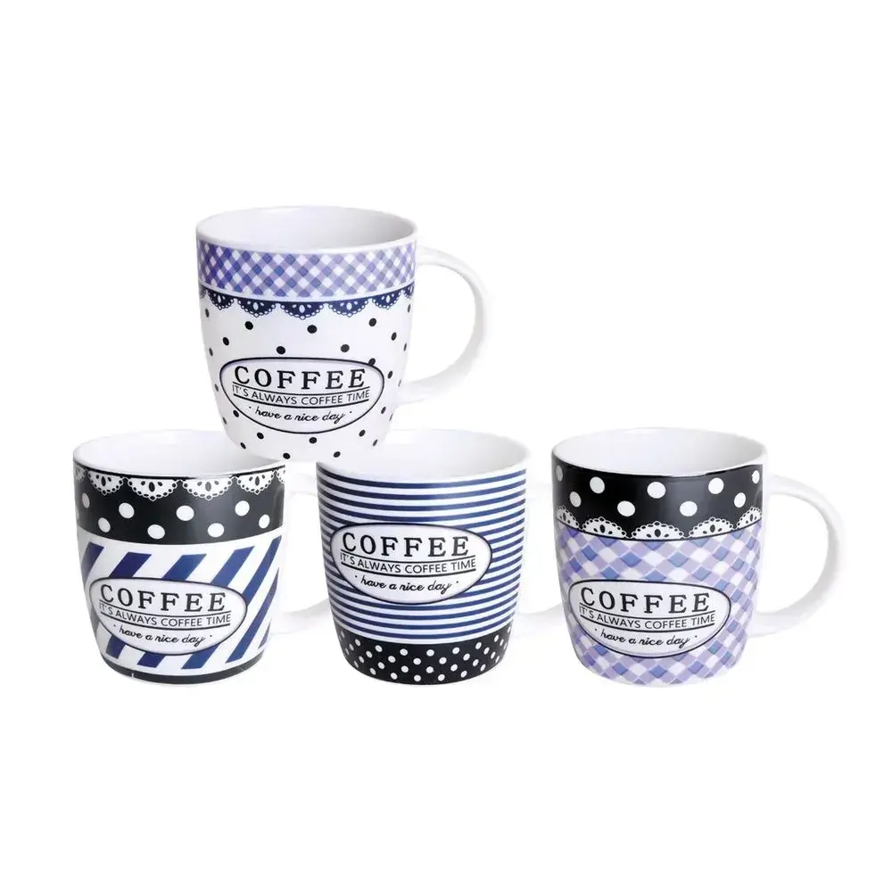 Кружка 350мл микс 4 диз