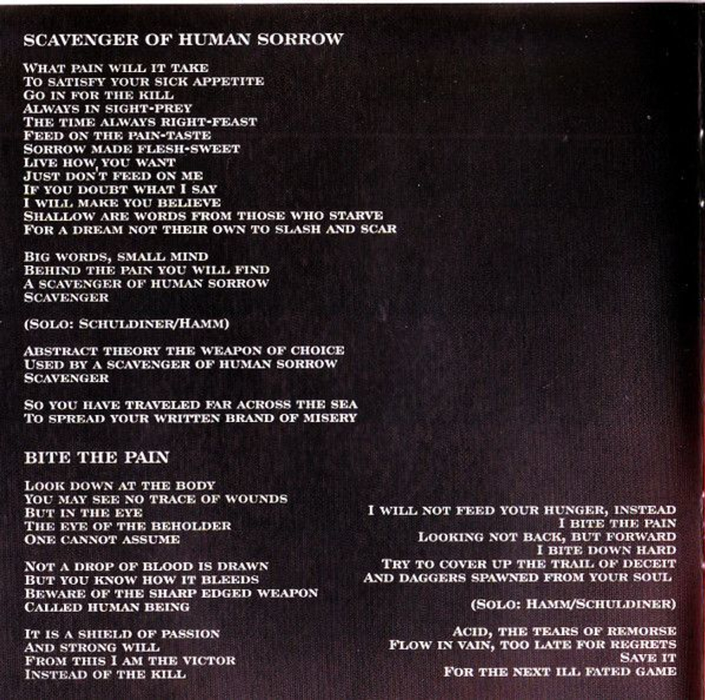 DEATH - The Sound of Perseverance, музыкальный компакт диск