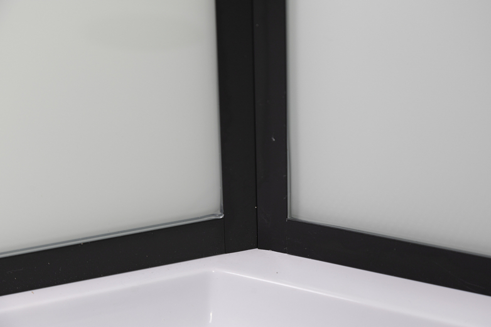 Душевая кабина Niagara Premium 100x100 NG-6902-01GD Black с гидромассажем