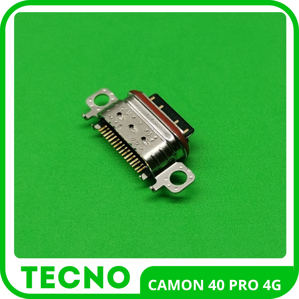 Tecno Camon 40 Pro 4G (CM6) - Системный разъем зарядки (ORIG)