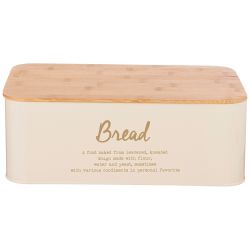 НАБОР AGNESS "АРКТИК" 2 В 1 ХЛЕБНИЦА 6 Л 34*18*12,5 СМ, БАНКА ДЛЯ СЫПУЧИХ 1,1 Л 10*10*14 СМ 3 ШТ