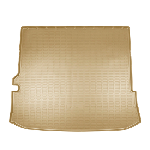 Коврик в багажник Norplast/Unidec для Toyota Highlander IV в кузове XU70 (2019-) Бежевый,разложенный 3 ряд, полиуретан, арт.NPA00-T88-309-B