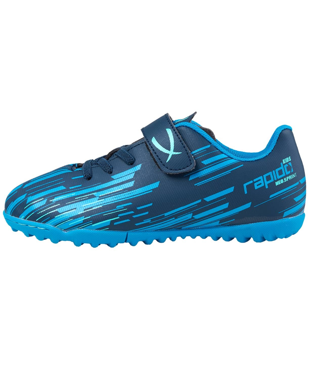БЕЗ УПАКОВКИ Бутсы многошиповые Rapido TF Navy/blue, детский