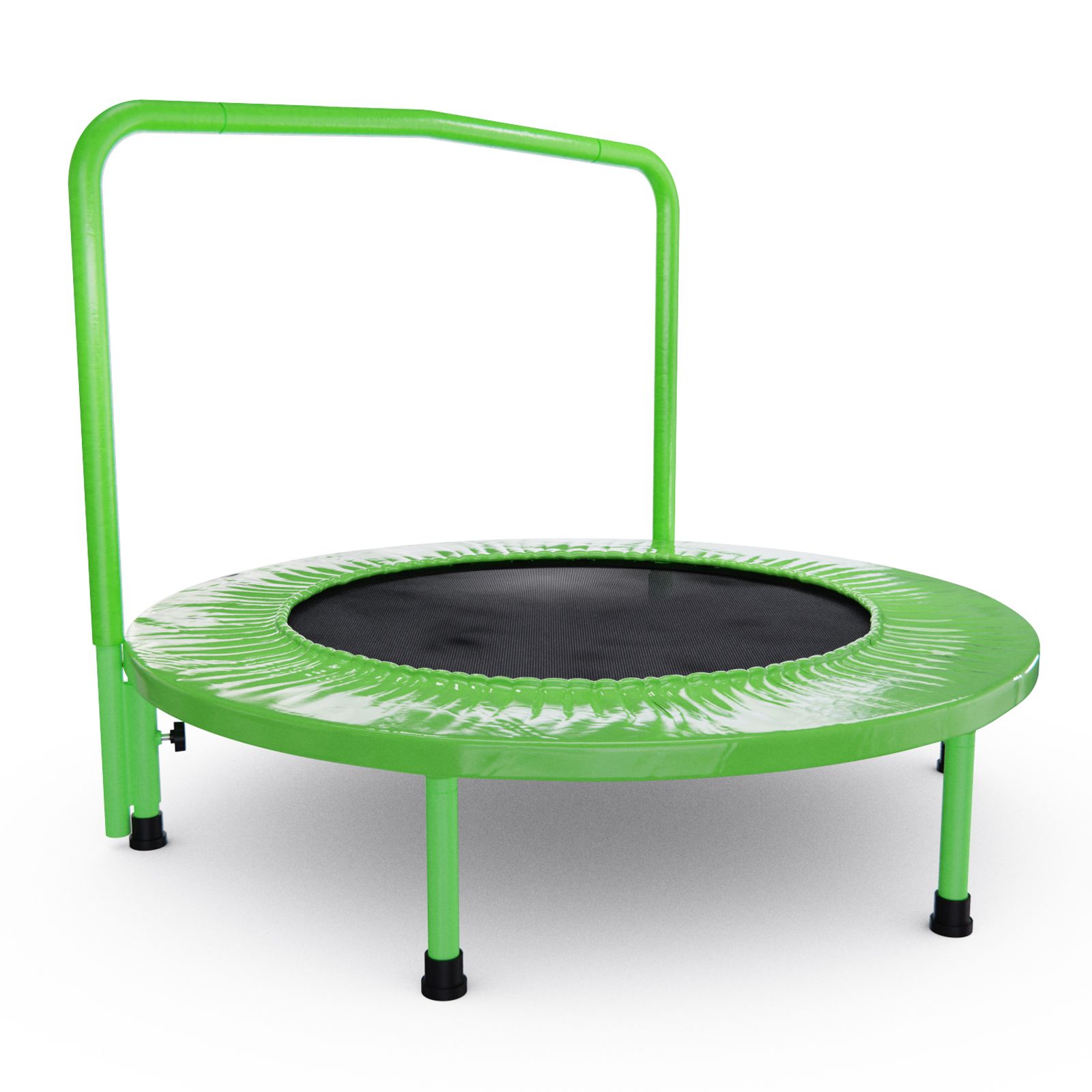 Батут с поручнем DFC JUMPFIT 36'' зеленый фото №2