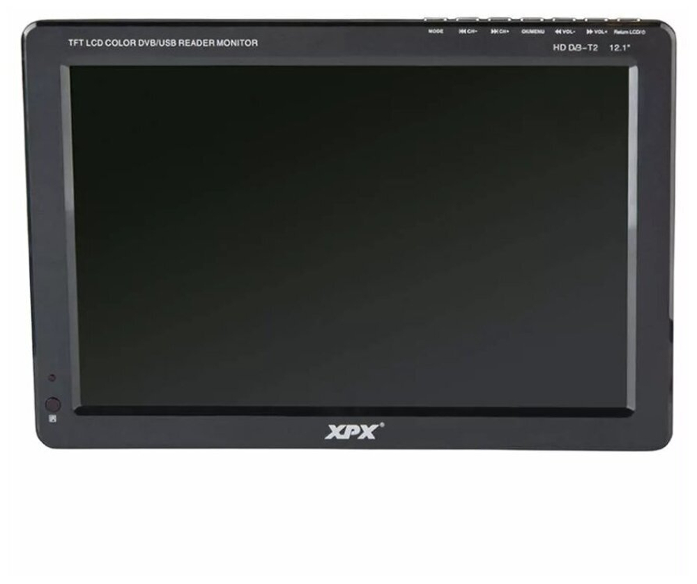 Портативный телевизор XPX EA-129D DVB-T2 12" (2304х1296)