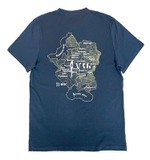 Футболка с исторической символикой князь Владимир (черная)