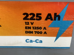 Аккумуляторная батарея ENSTALEX 225Ah/1250A 2019г.