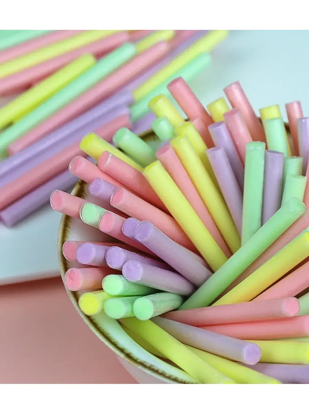 Конфеты йогуртовые трубочки со вкусом фруктов 30 г * 20 шт